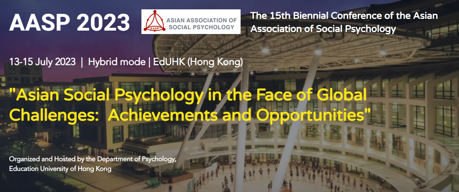 Asian Association of Social Psychology » Conferences